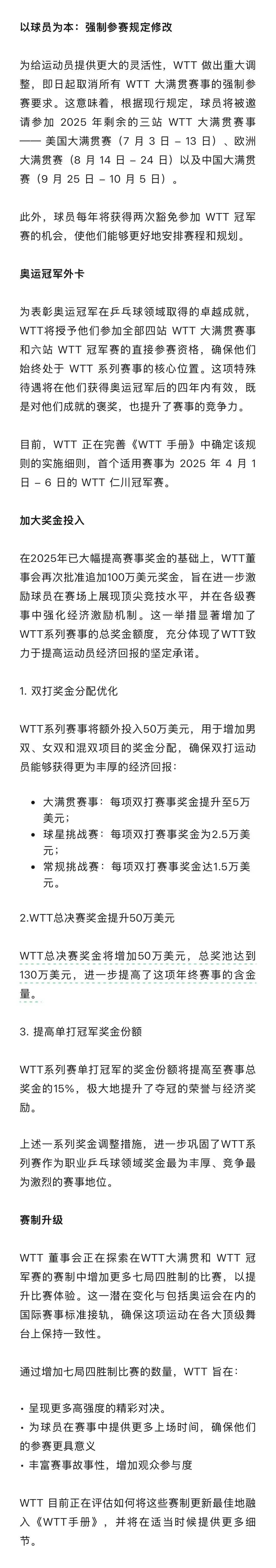 给竞技宝JJB入口樊振东“开门”WTT不破不立(图3)
